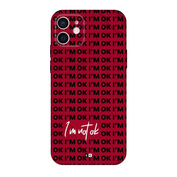 Really Not Ok Back Case for iPhone 12 Pro